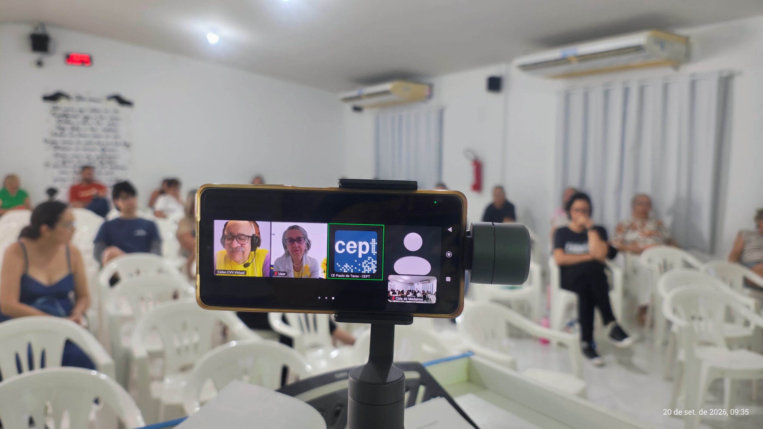 CEPT promove encontro sobre valorização da vida, escuta e acolhimento